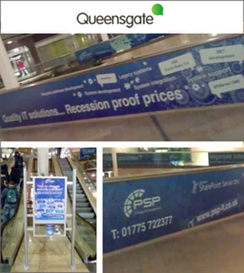 Queensgate Peterborough - Advertising extended