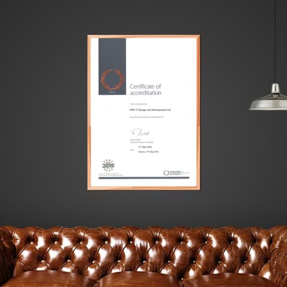 Investors in People Bronze Award