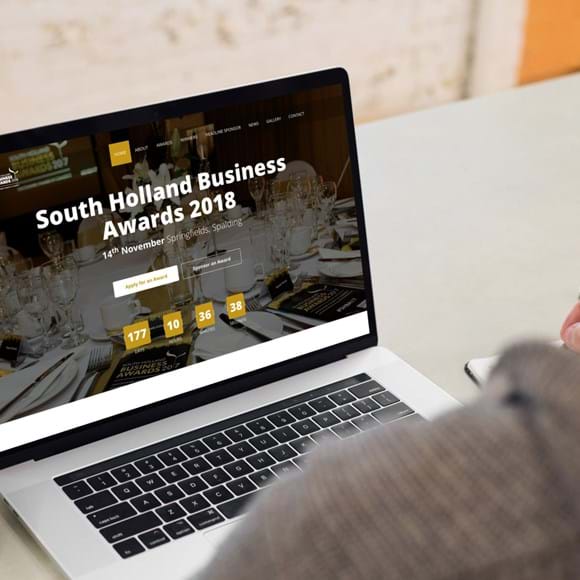 New website for South Holland Business Awards 2018