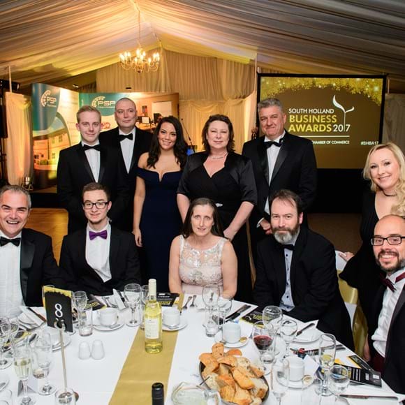 Headline Sponsor at South Holland Business Awards – 2017