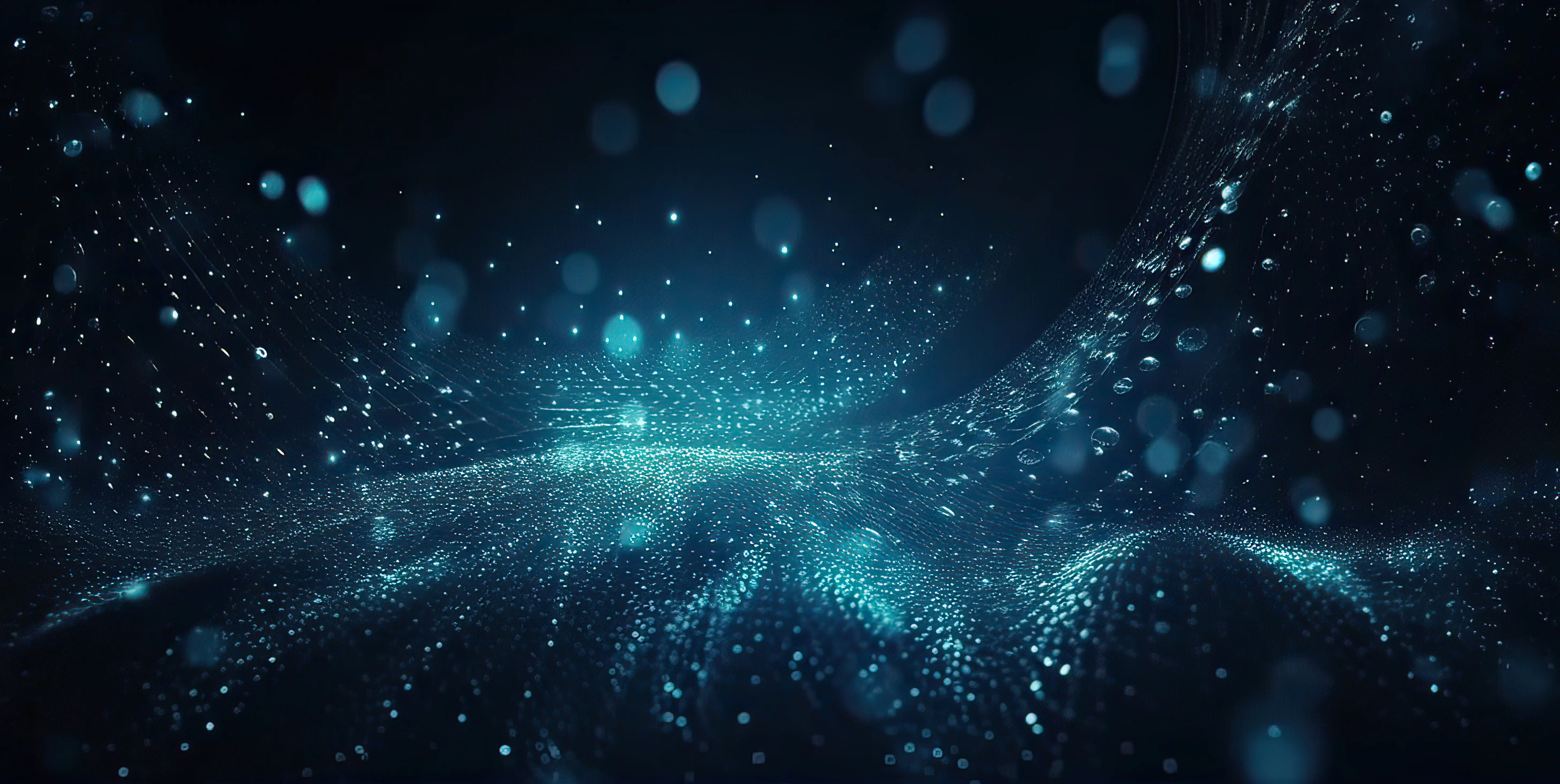 Psp Digital Transformation Partners News Banner, black background with lines and dots in a geometric pattern.