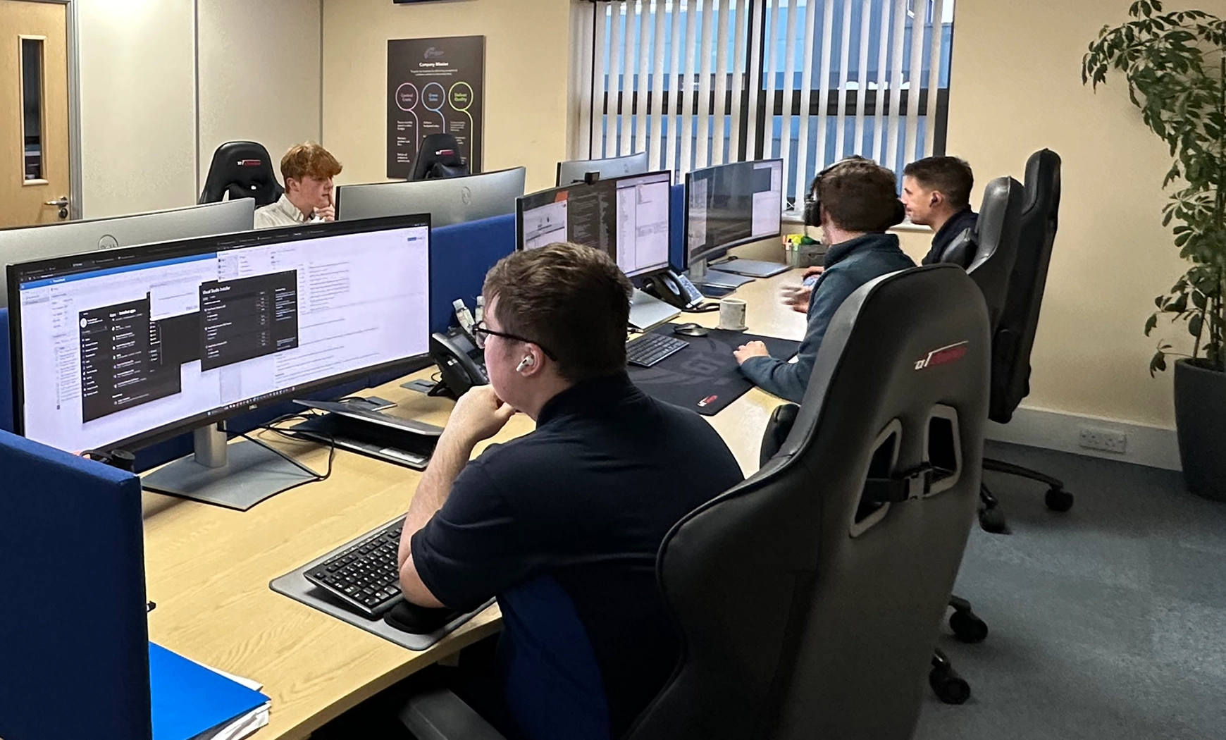 New 49” Dell Monitors for Our Development Team 