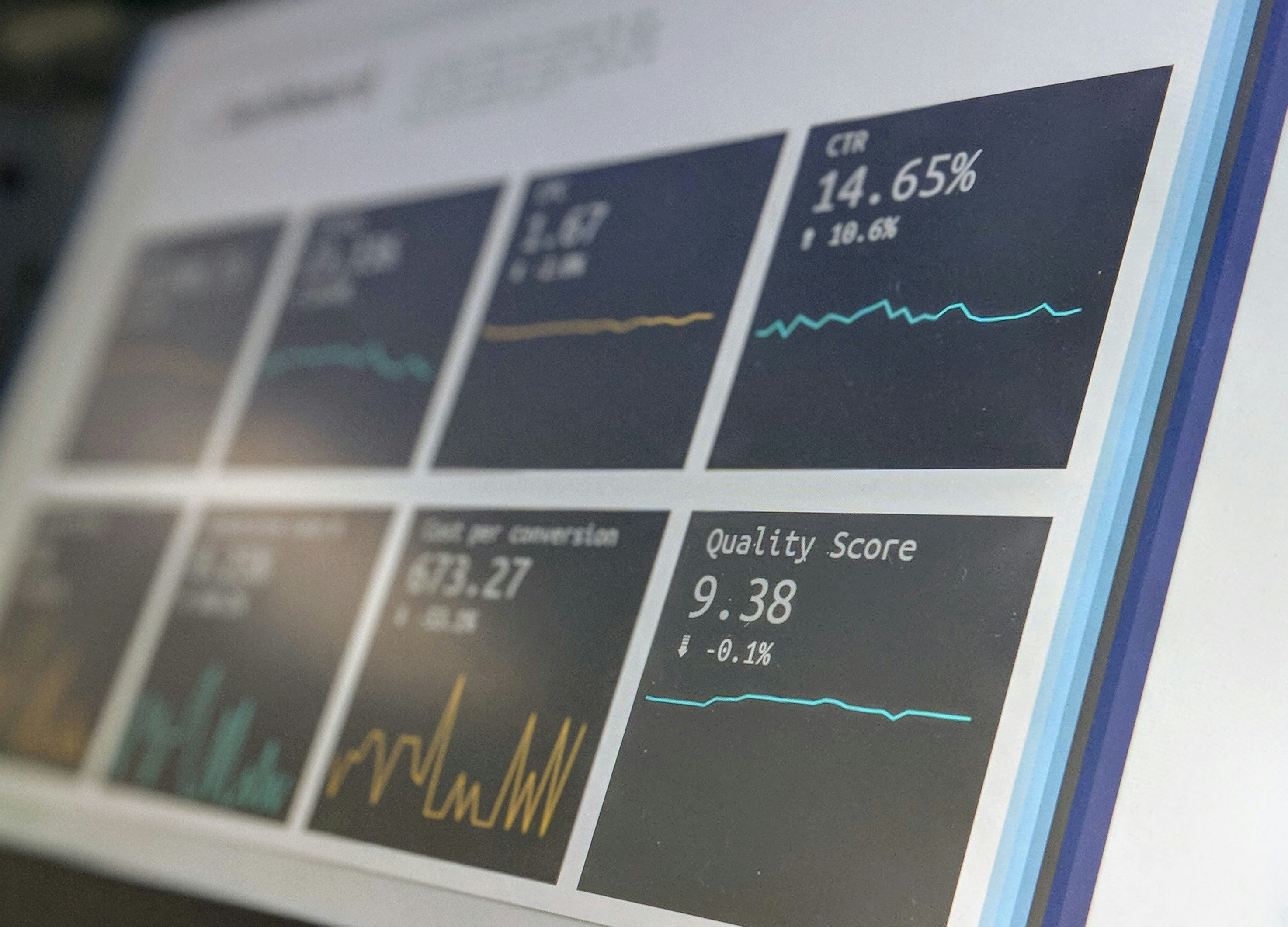 A screen shot showing a customisable dashboard for bespoke CRM using VISION.