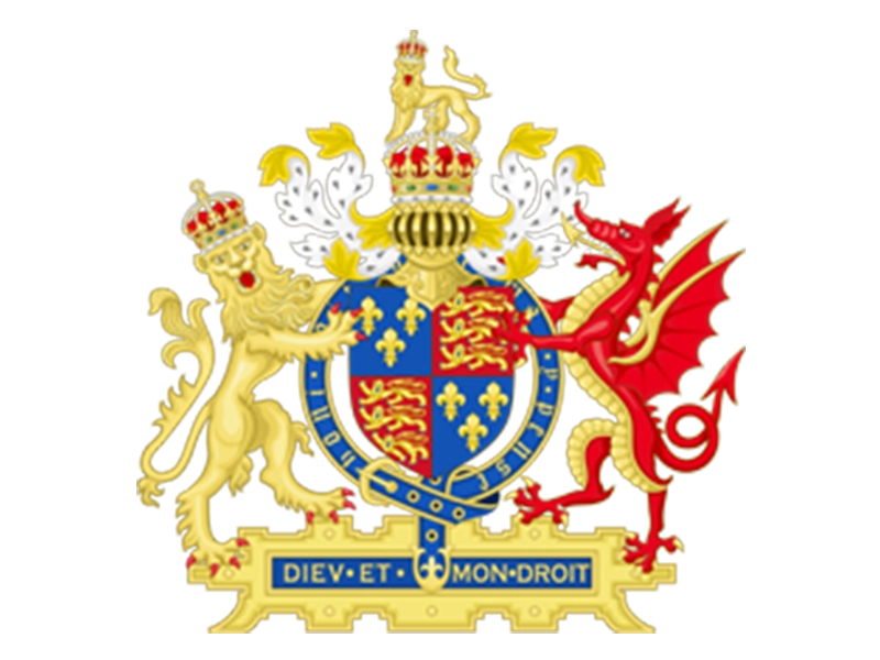 King Edward VI grammar school logo on a clear background